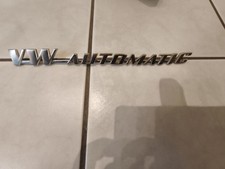VW Käfer 113853675 Automatic Schriftzug Motorhaube Haube Emblem Karmann Ghia Bug