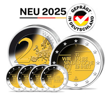 2 Euro Gedenkmünzensatz 35 Jahre Deutsche Einheit Stempelglanz 2€