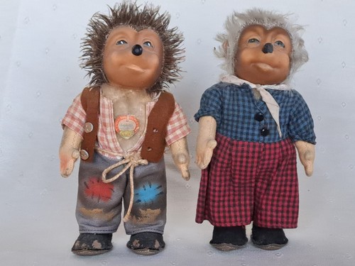 Steiff mecki micki igel paar - mecki, igel-paar