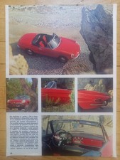 Alfa Romeo Duetto Spider Pininfarina, rot, 5 Bilder, Abbildung, 1968