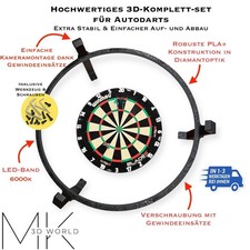 Autodarts LED-Ring Komplettsystem inkl. Kameras OV9732 100° 2M & LED Band