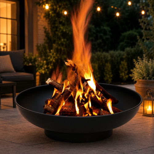 Feuerschale stahl garten - feuerschale,