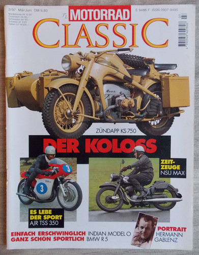 Motorrad classic 1997 - motorrad, 3/1997