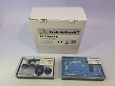 Profi-Airbrush Ein-Zylinder Kompressor Ultimate mit 2 Airbrushpistolen unbenutzt