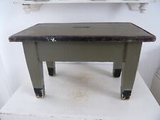 Alter Schemel Fussbank Holz