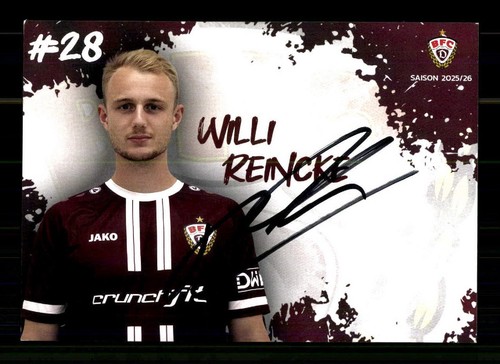 Willi reincke autogrammkarte - willi,
