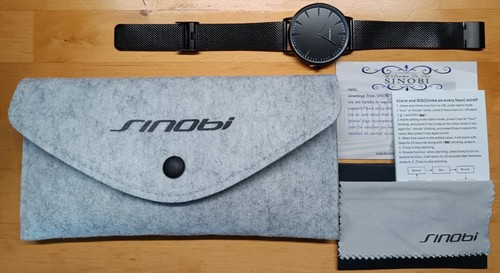 Sinobi armbanduhr mesh - armbanduhr,