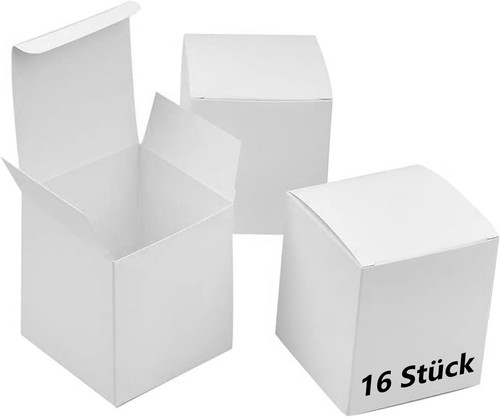 Geschenkbox weiß stück - geschenkbox,