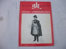 alter Ordenskatalog Graf Klenau , 127.Auktion 1976