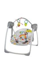 Bright Starts Babyschaukel Playful Paradise Tragbare kompakte automatische 