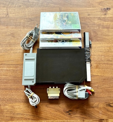 Nintendo wii konsole schwarz - konsole, +