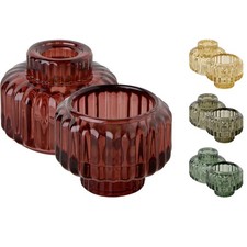 IHR Glas Kerzenhalter