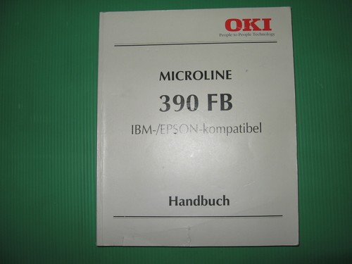 Handbuch oki mikroline - 390, fb