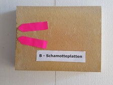 Schamotteplatten Aktion  B-WARE Varianten im Set Schamotte Schamottstein Kamin 