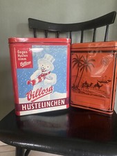 2 alte Bonbondosen, Villosa u