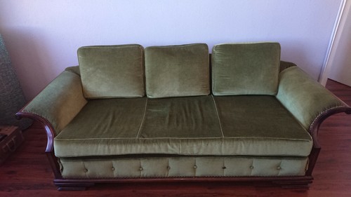 Vintage kanapee sofa mohair - vintage,