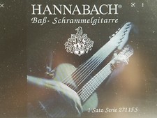 Hannabach 27115S Bass- /Schrammel Guitar Set Nylon Strings 15-string