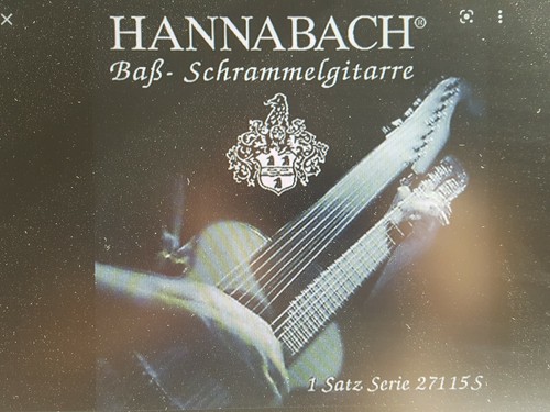 Hannabach 27115s bass - 27115s, bass-