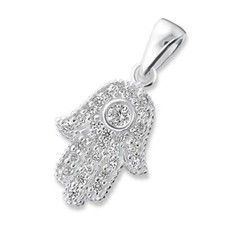 925 Silber Anhänger Fatimas