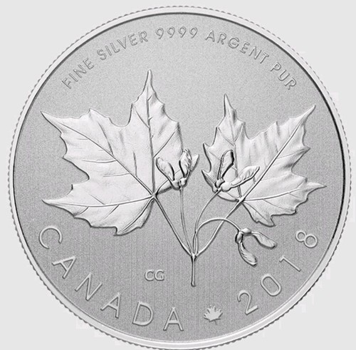 Dollar silver maple leaf - silver,