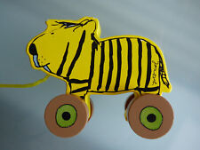 Der kleine Tiger Nachziehspielzeug JANOSCH Holzspielzeug Nachziehtier
