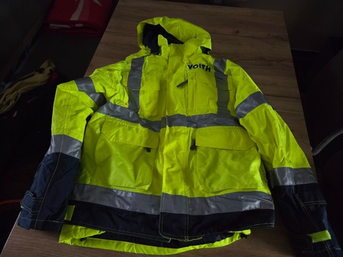 Warnschutz jacke 1 - warnschutz, 2-in-1