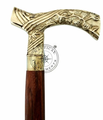 Antiker massiver messing derby - massiver,