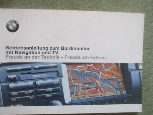 Bmw anleitung bordmonitor mit - bmw,