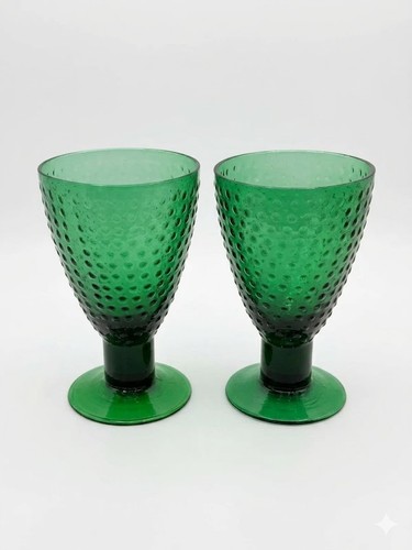 Vintage weingläser - 2x,