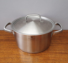 Topf Kochtopf Schmortopf 5 L WMF Cromargan Gourmet Plus Dampfloch Induktion