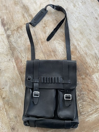 Schultertasche leder schwarz - schultertasche,