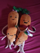 Möhren Familie Kuscheltiere