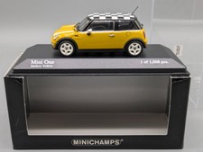 Modellautos 1:43 Minichamps Mini Cooper One Mellow Yellow 2001 mit OVP