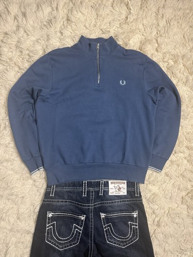 Fred perry quarterzip - fred, pullover