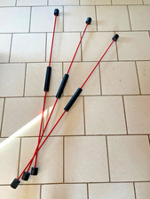 3x FLEXI-SPORTS FLEXI-BAR Standard Schwingstab 153.5 cm - Rot (FSA00105)