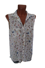 Top M 40 dünne lange Bluse