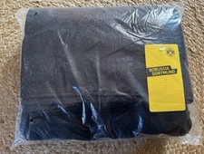 Borussia Dortmund BVB - Badetuch - Emblem schwarz - 70 cm x 180 cm - NEU & OVP