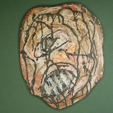 Relief Skulptur Keramik