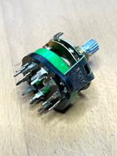 ALPS - 624Y Drehschalter für HI-FI Anlagen, neu und unbenutzt