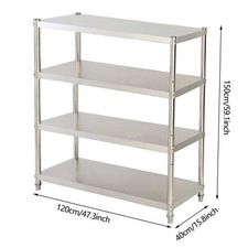 Schwerlastregal Edelstahlregal