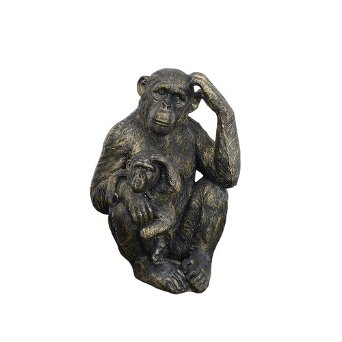 Affe mit baby - affe, deco