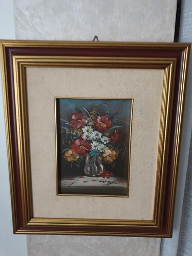 ölgemälde mit blumenmotiv - Ölgemälde,