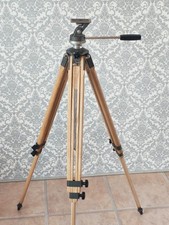 vintage Holz Stativ Dreibeinstativ Tripod Stativ 193cm