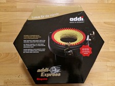 Addi Express Kingsize Strickmaschine 46 Nadeln Rund-und Geradestrick Top Zustand