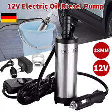 12V Minipumpe 38mm 30L/Min Tauchpumpe Wasserpumpe Auto Diesel Öl Transfer Pumpe~