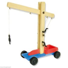 Kran Turmkran Holz Bausatz