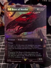 FOIL MTG Fell Beast Of Mordor