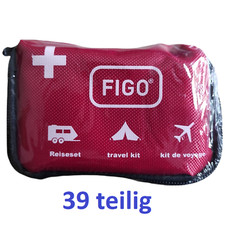 39tlg Erste Hilfe Set Verbandsmaterial Tasche Notfall Kit Reise Outdoor Fahrrad 