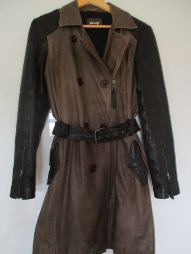 Maze lederjacke mantel damen - /,