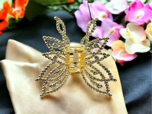 Ladies metal butterfly hair - ladies,